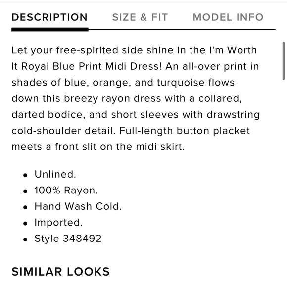 Lulu’s Midi Dress - Picture 6 of 8